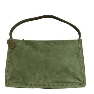 Coach Rare vintage west end nubuck hobo olive loden green 9476 rare
